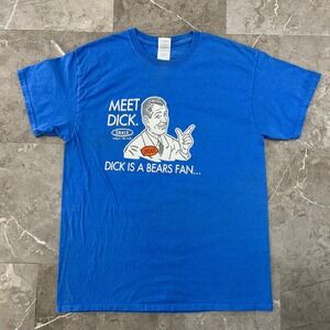 Vintage Green Bay Packers Graphic Tee Mens Large Short Sleeve Chicago Bears